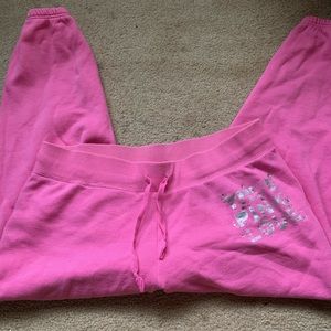 Y2K PINK sweatpants